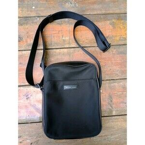 Michael Kors Everett Flight Bag, Black Crossbody Purse